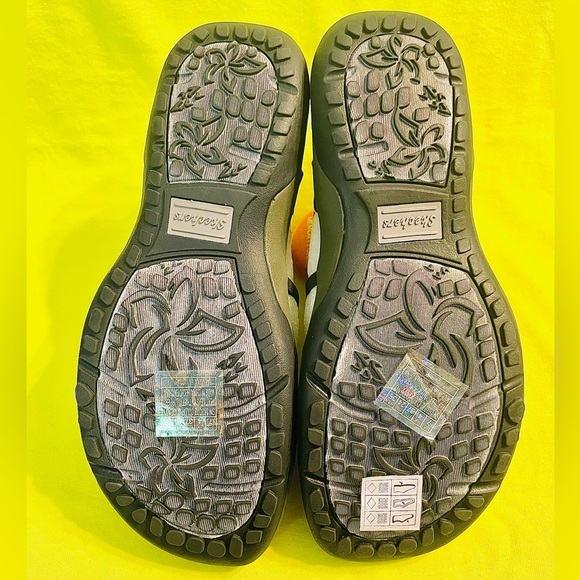 Skechers Womens Navy Stretch Slinky Flat Strappy Slingback Sandals Size 7 - Picture 4 of 7